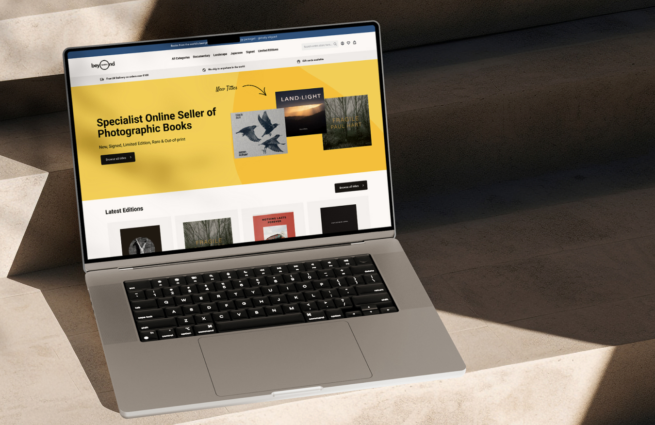 Beyond Words Magento ecommerce website